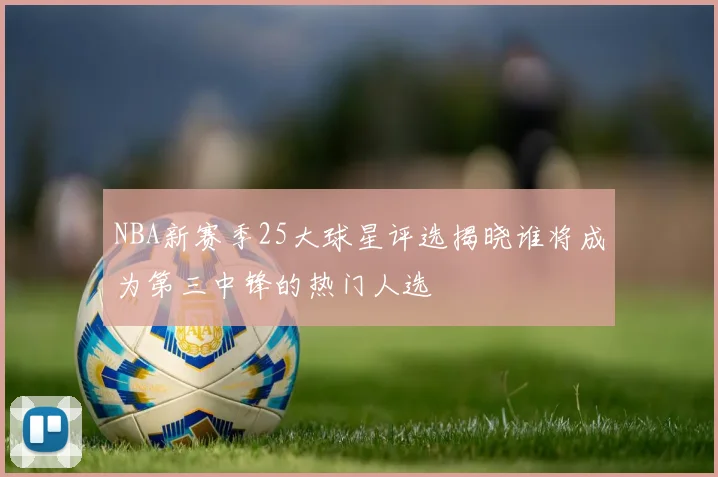 NBA新赛季25大球星评选揭晓谁将成为第三中锋的热门人选